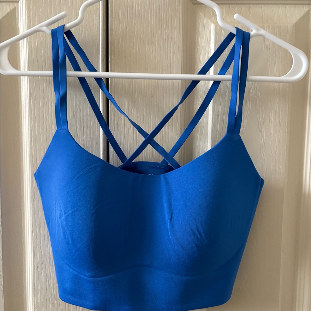 Aerie Offline Sports Blue Bra
